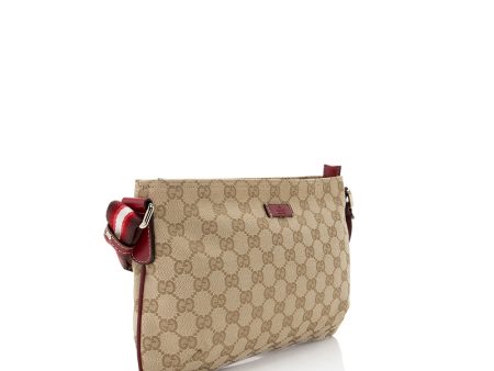 Gucci GG Canvas Small Messenger Bag (SHF-18327) Online Sale