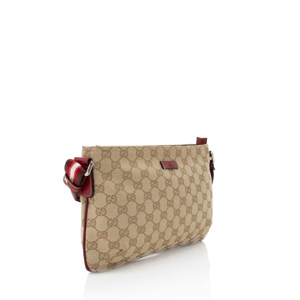 Gucci GG Canvas Small Messenger Bag (SHF-18327) Online Sale