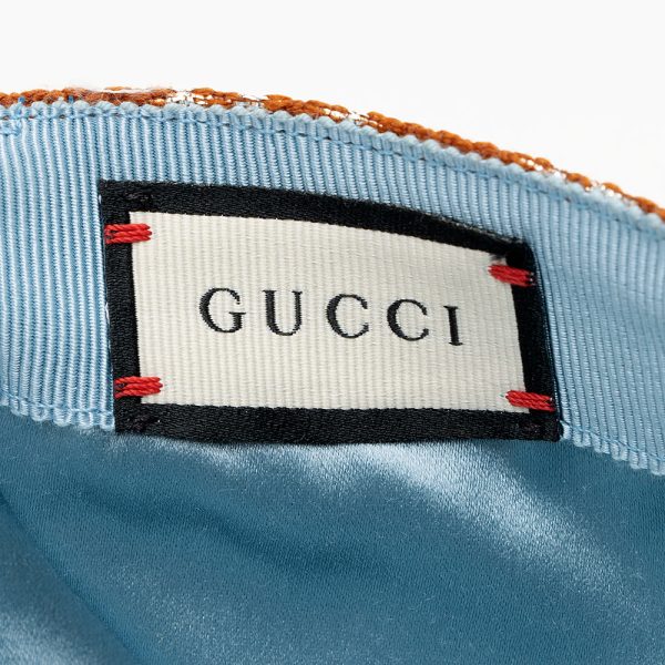 Gucci GG Canvas Lame Baseball Hat - Size XL (SHF-19082) For Cheap