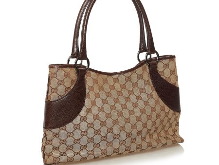 Gucci GG Canvas Tote Bag (34828) Supply