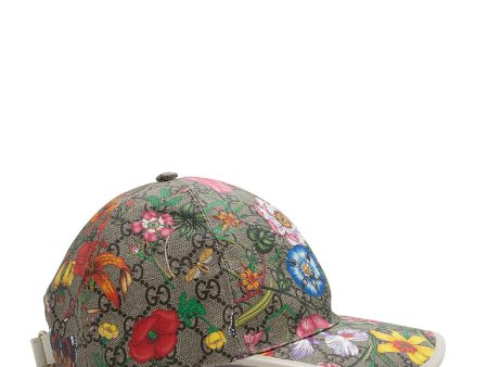 Gucci GG Supreme Flora Baseball Hat - Size M (21580) Fashion