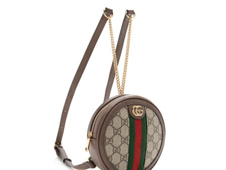 Gucci GG Supreme Ophidia Round Mini Backpack (SHF-16142) Supply