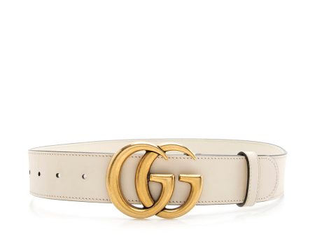 Gucci Leather GG Marmont Belt - Size 28   70 (SHF-19908) on Sale