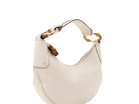 Gucci Leather Bamboo Ring Hobo (SHF-19976) Hot on Sale