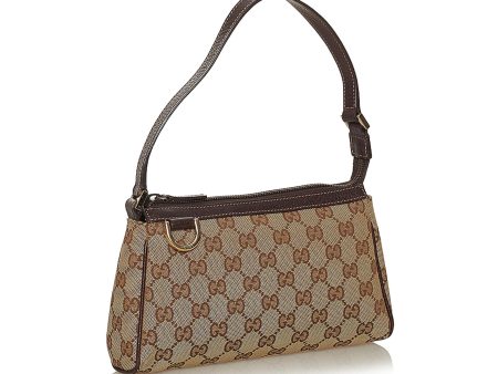 Gucci Abbey GG Canvas Baguette (28686) Supply