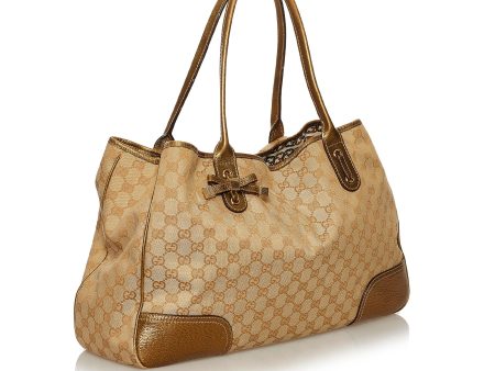 Gucci GG Canvas Princy Tote Bag (29024) Fashion