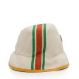 Gucci Canvas Web Stripe Fedora Bucket Hat - Size M (A6MK94) on Sale