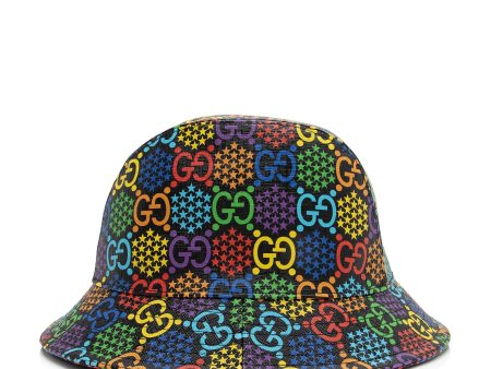 Gucci GG Supreme Psychedelic Fedora Hat - Size M (23709) Online now