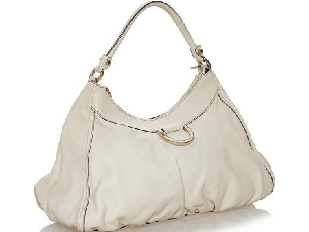 Gucci Abbey Leather Shoulder Bag (37323) Discount