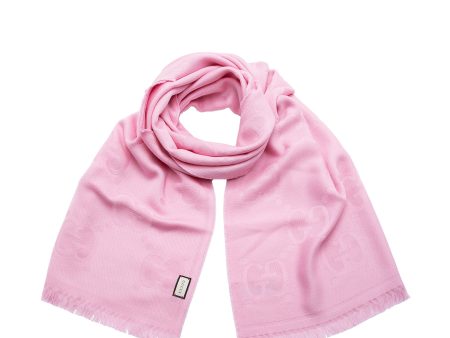 Gucci Wool GG Oversize Scarf (22570) For Discount