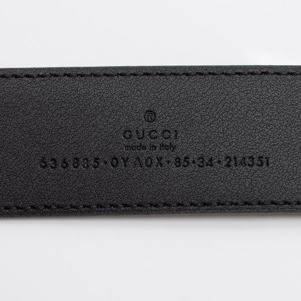 Gucci Calfskin Interlocking G Belt - Size 34   85 (bk2WGV) Supply