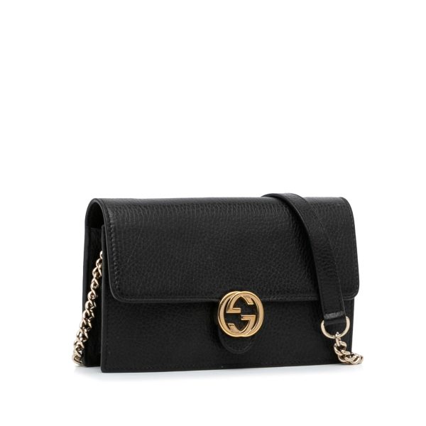 Gucci Interlocking G Wallet On Chain (NboyGA) Online Sale