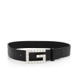 Gucci Calfskin Crystal Square G Madelyn Belt - Size 30   75 (SHF-A3dPQe) For Discount