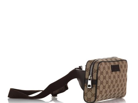 Gucci GG Canvas Belt Bag (37494) For Cheap