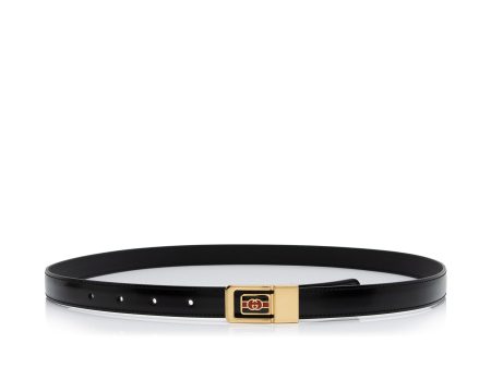 Gucci Leather Interlocking G Skinny Belt - Size 36   90 (0jvMlV) For Cheap