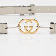 Gucci Calfskin Interlocking G Slim Belt - Size 38   95 (SHF-IbtT6F) Hot on Sale