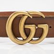 Gucci Distressed Leather GG Marmont Belt - Size 36   90 (23272) Online