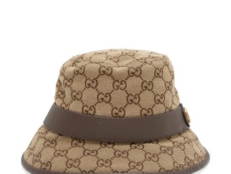 Gucci GG Canvas Bucket Hat - Size M (FPhMCm) For Cheap