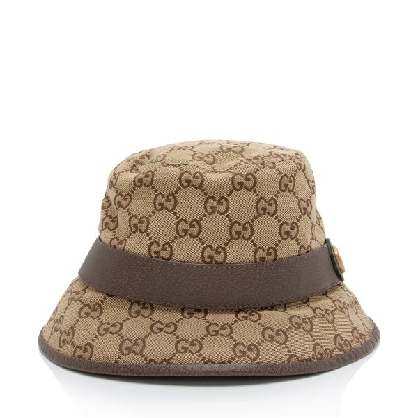 Gucci GG Canvas Bucket Hat - Size M (FPhMCm) For Cheap