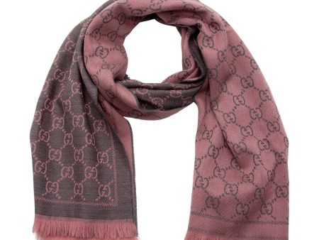 Gucci Wool GG Reversible Scarf (SHF-Ci0Heg) For Cheap