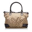 Gucci GG Canvas Sukey Handbag (35275) Supply