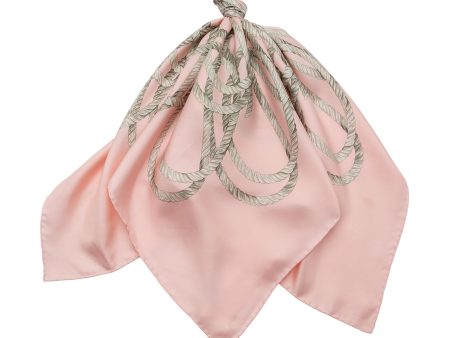 Gucci Silk Rope Print 90cm Scarf (SHF-lG8u67) Online now