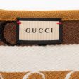 Gucci Wool Cotton Logo Wood Stripes Scarf (syWy5L) Discount