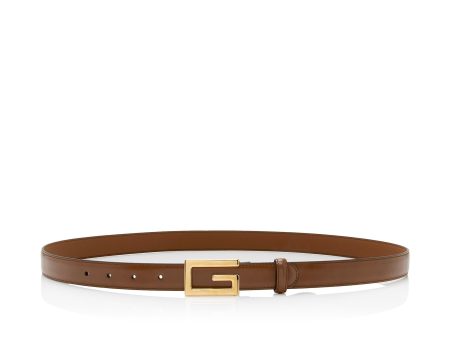 Gucci Leather Square G Slim Belt - Size 40   100 (SHF-rrQek9) Online now