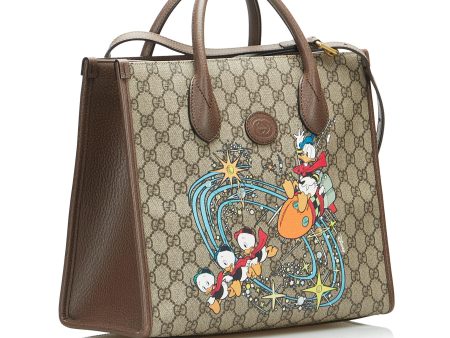 Gucci x Disney Small GG Supreme Donald Duck Satchel (18nIFQ) Fashion