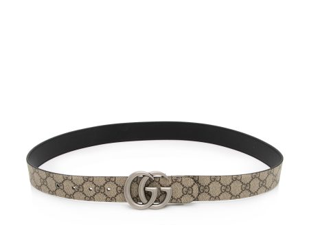 Gucci GG Supreme GG Marmont Reversible Belt - Size 40   100 (SHF-rIYEz7) Sale