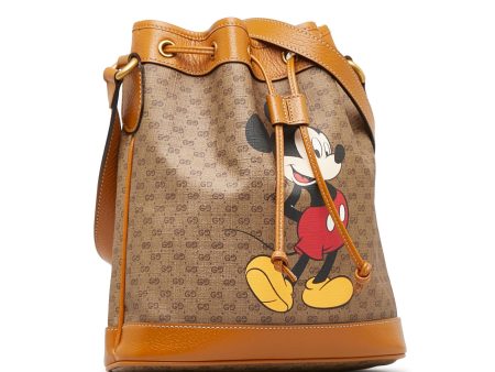 Gucci x Disney Small GG Supreme Bucket Bag (USm5CD) Online Hot Sale