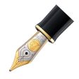 Pelikan M800 18K Gold Double Broad Nib Unit - Bicolour For Sale