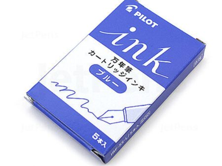 Pilot Ink Cartridge Pack of 5 - Blue For Discount