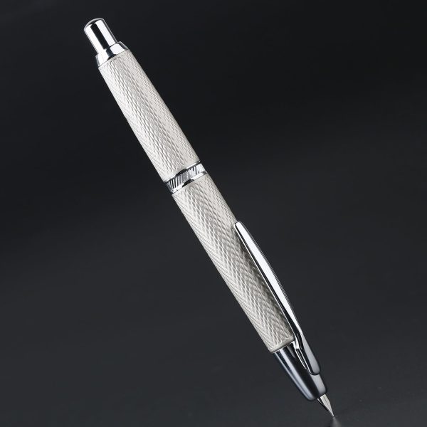 Majohn (Moonman) MA1 Reverse Scale Fountain Pen - Champagne CT Fashion