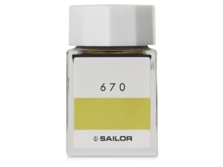 Sailor Ink Studio 670, Yellow - 20 ml on Sale