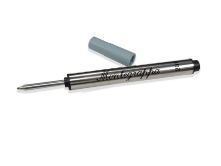 Montegrappa Mini Roller Ball Pen Refill, Black Fine For Cheap