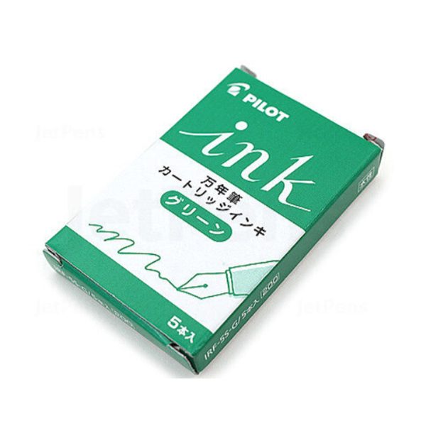 Pilot Ink Cartridge Pack of 5 - Green Online Hot Sale