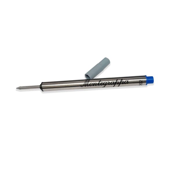 Montegrappa Mini Roller Ball Pen Refill, Blue Fine Online now