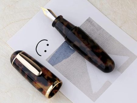 Majohn (Moonman) Q1 Fountain Pen - Hawksbill GT Hot on Sale