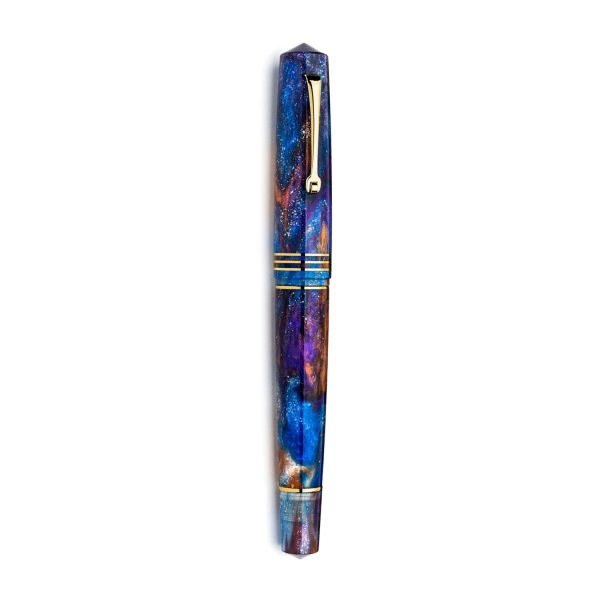 Leonardo MZ Grande 2.0 Galattica No.6 14K Gold Fountain Pen - Universe GT (Limited Edition) Online Sale