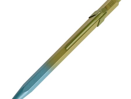 Caran d Ache 849 Claim Your Style Ball Pen - Green Arctic (Special Edition) Online Hot Sale