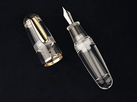 Majohn (Moonman) Q1 Fountain Pen - Transparent GT Cheap