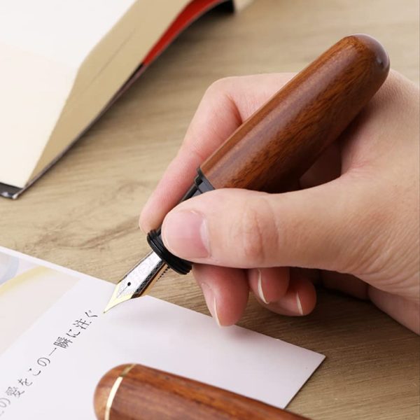 Majohn (Moonman) Q1 Fountain Pen - African Rosewood GT Online Hot Sale