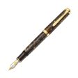 Pelikan M1000 Fountain Pen - Renaissance Brown GT (Special Edition) Sale