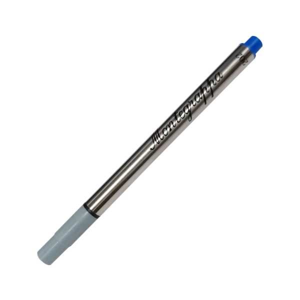 Montegrappa Mini Roller Ball Pen Refill, Blue Fine Online now