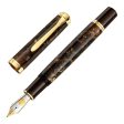 Pelikan M1000 Fountain Pen - Renaissance Brown GT (Special Edition) Sale