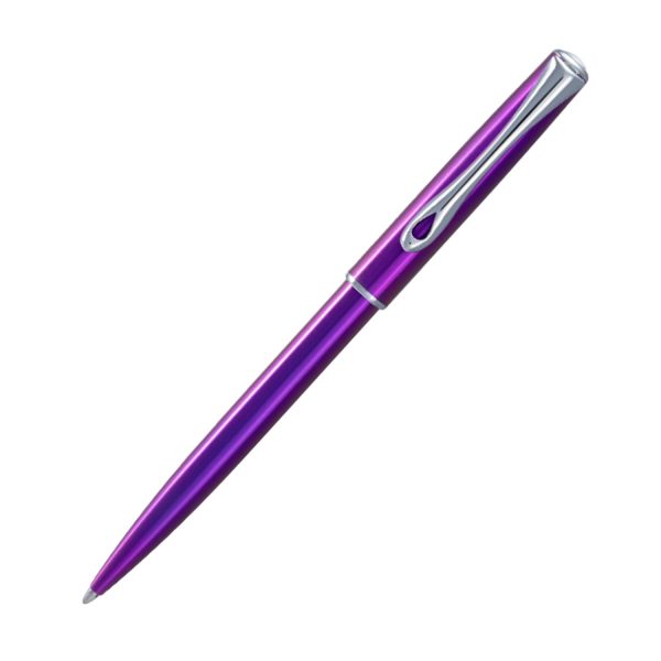 Diplomat Traveller Ball Pen - Funky Fuchsia CT Cheap