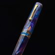 Leonardo MZ Grande 2.0 Galattica No.6 14K Gold Fountain Pen - Universe GT (Limited Edition) Online Sale