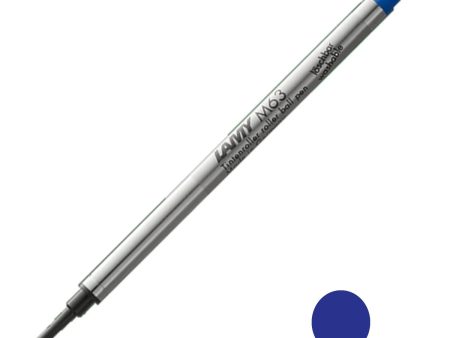 Lamy M63 Roller Ball Pen Refill - Blue - Broad Hot on Sale