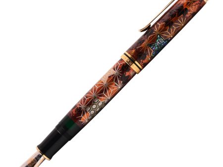 Pelikan M1000 Maki-e Fountain Pen - Ivy and Komon (Limited Edition) Online now